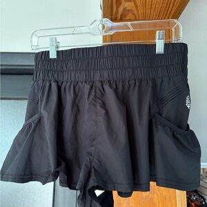 Black free people athletic Women's Shorts